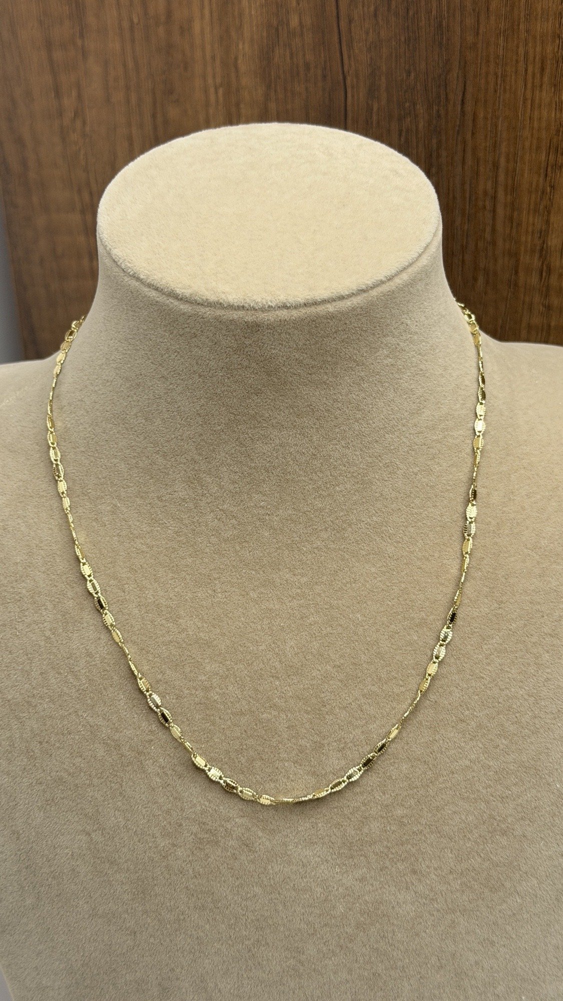 01M48CMD2WM6D6YBARYS96FQTM.jpg ARPİ ZİNCİR KOLYE 45 CM - Görsel 1