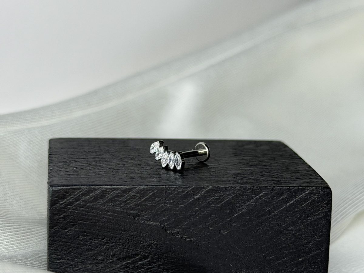 Drop Shine Titanyum Piercing - Görsel 2
