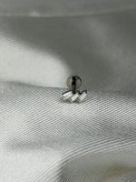 Minimal Baget Shine Titanyum Piercing - Görsel 2