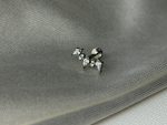 Square Titanyum Piercing - Görsel 3